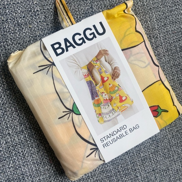 BAGGU Handbags - Baggu Tote Bag Cakes Print New